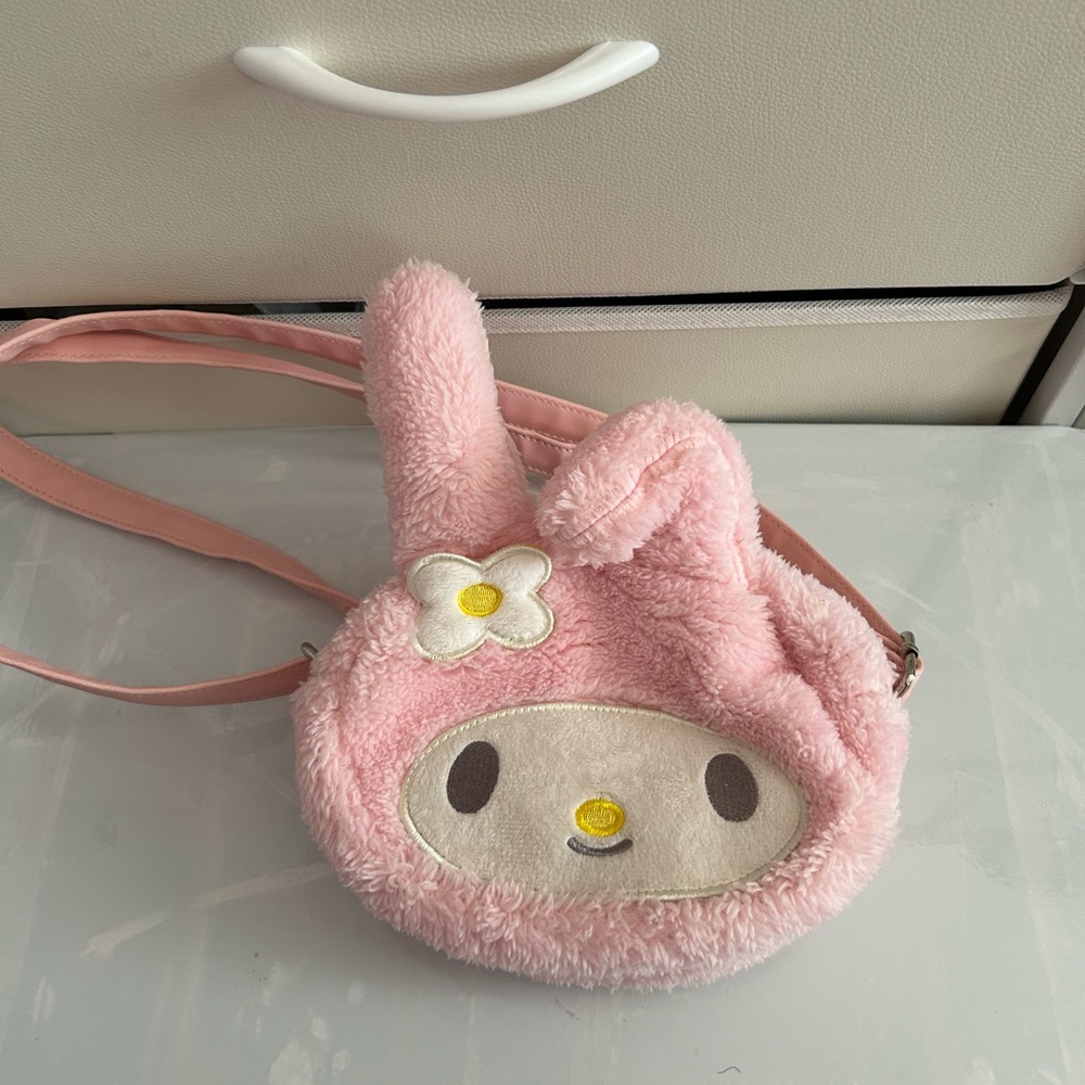 sanrio my melody plush bag